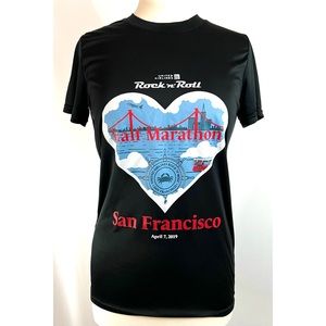 Running Dry Fit Tee Shirt Womens Medium San Francisco Marathon